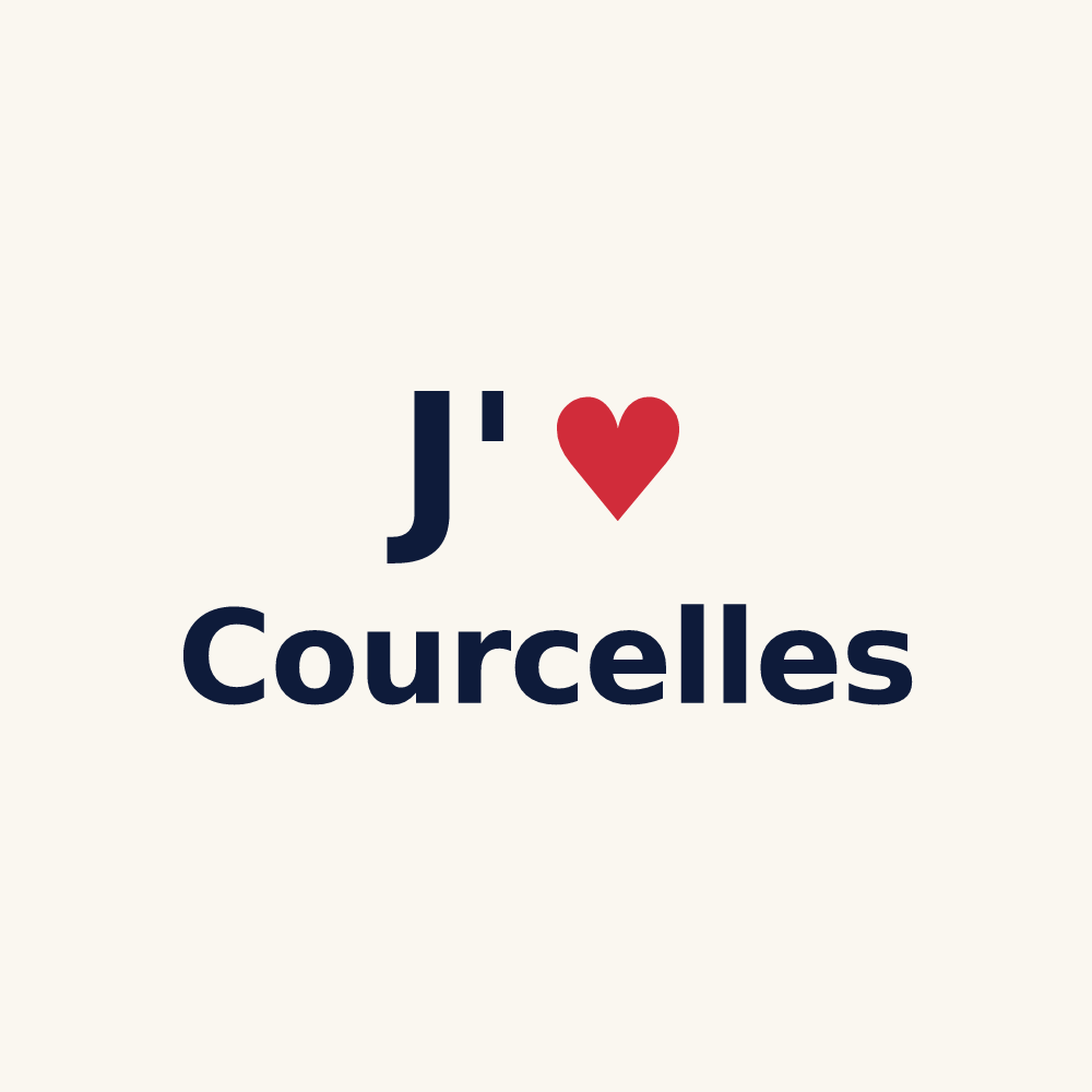 Tasse personnalisée Courcelles — design J'aime Courcelles