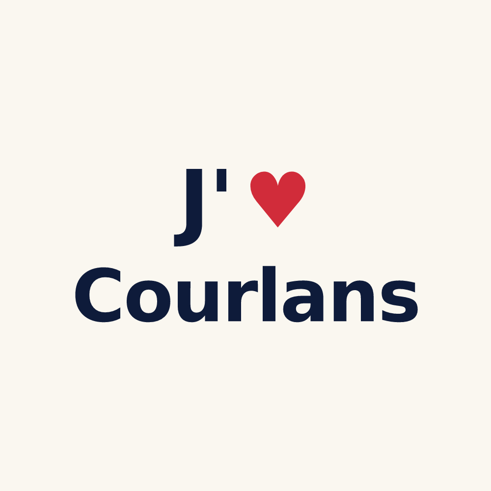 Tasse personnalisée Courlans — design J'aime Courlans
