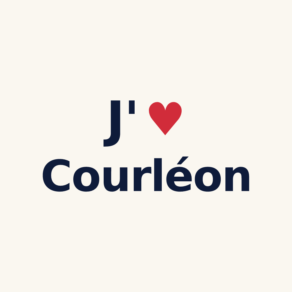 Tasse personnalisée Courléon — design J'aime Courléon
