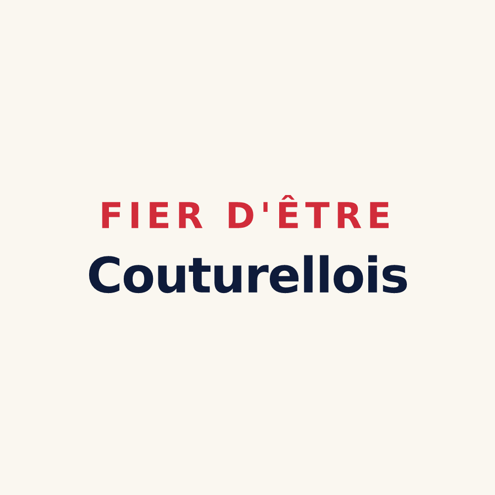 Tasse « Fier d'être Couturellois » — design pour Couturelle