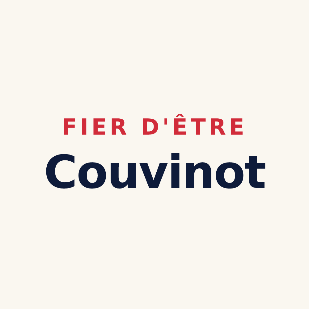 Tasse « Fier d'être Couvinot » — design pour Couvains