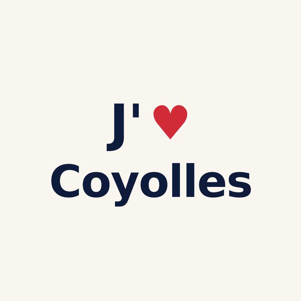 Tasse personnalisée Coyolles — design J'aime Coyolles