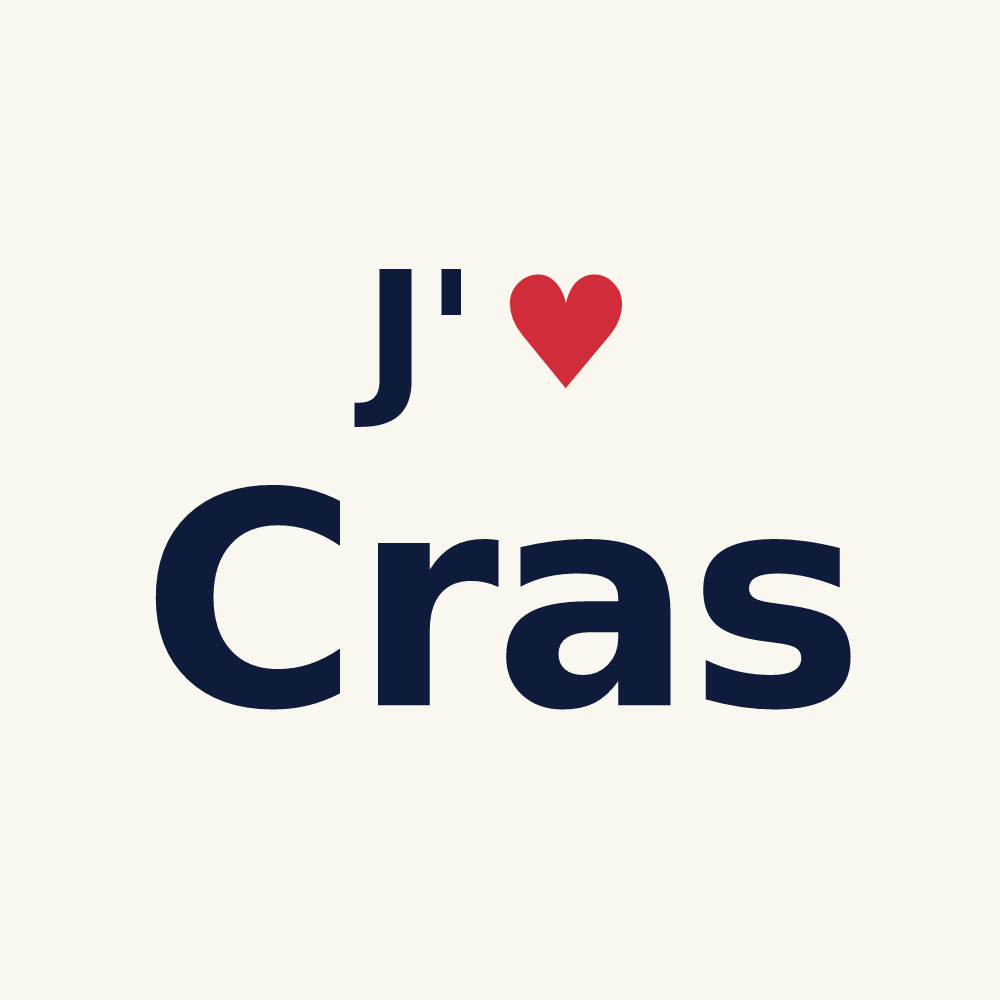 Tasse personnalisée Cras — design J'aime Cras