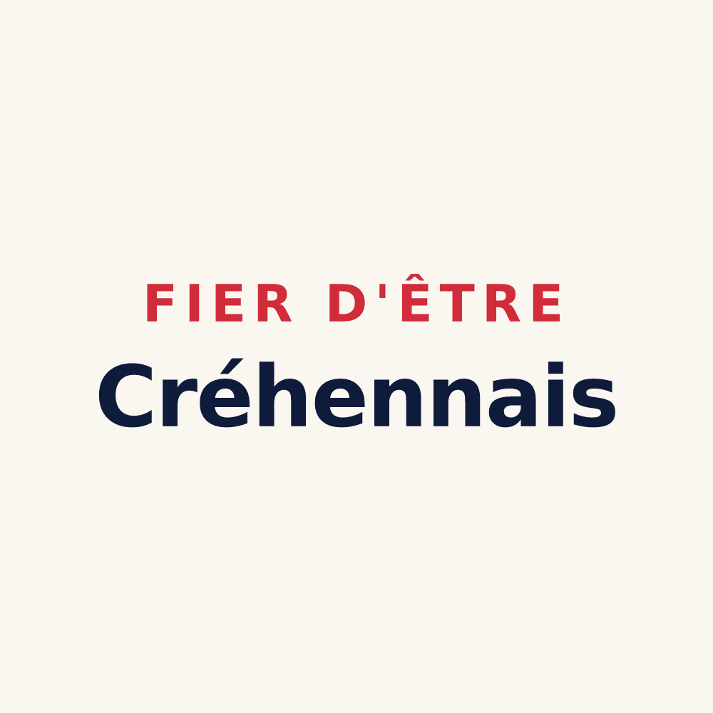 Tasse « Fier d'être Créhennais » — design pour Créhen
