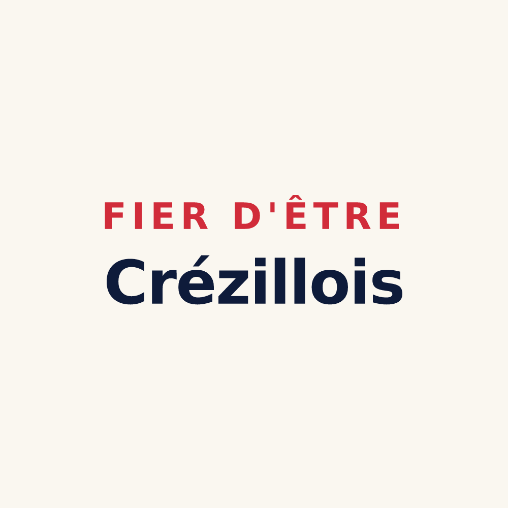 Tasse « Fier d'être Crézillois » — design pour Crézilles