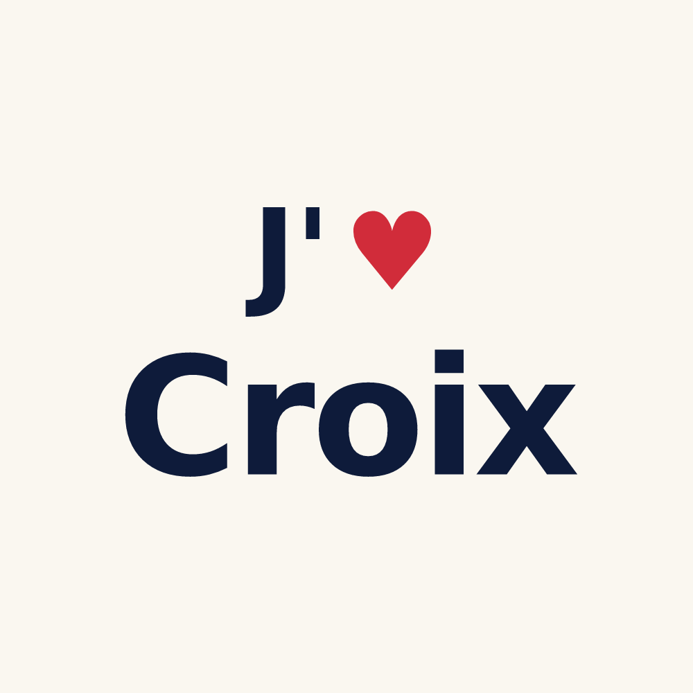 Tasse personnalisée Croix — design J'aime Croix