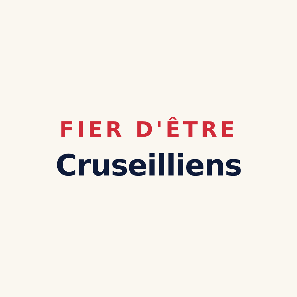 Tasse « Fier d'être Cruseilliens » — design pour Cruseilles