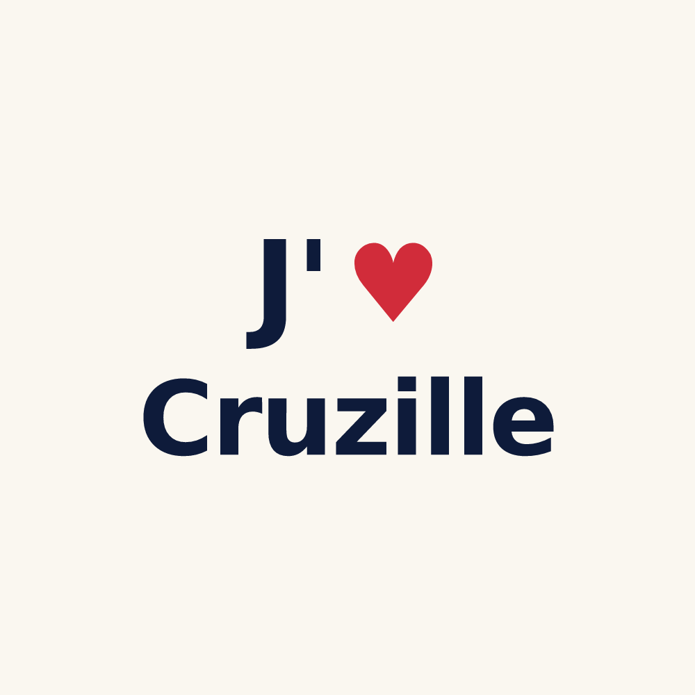 Tasse personnalisée Cruzille — design J'aime Cruzille