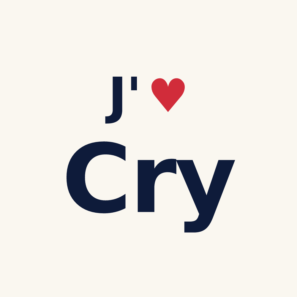 Tasse personnalisée Cry — design J'aime Cry