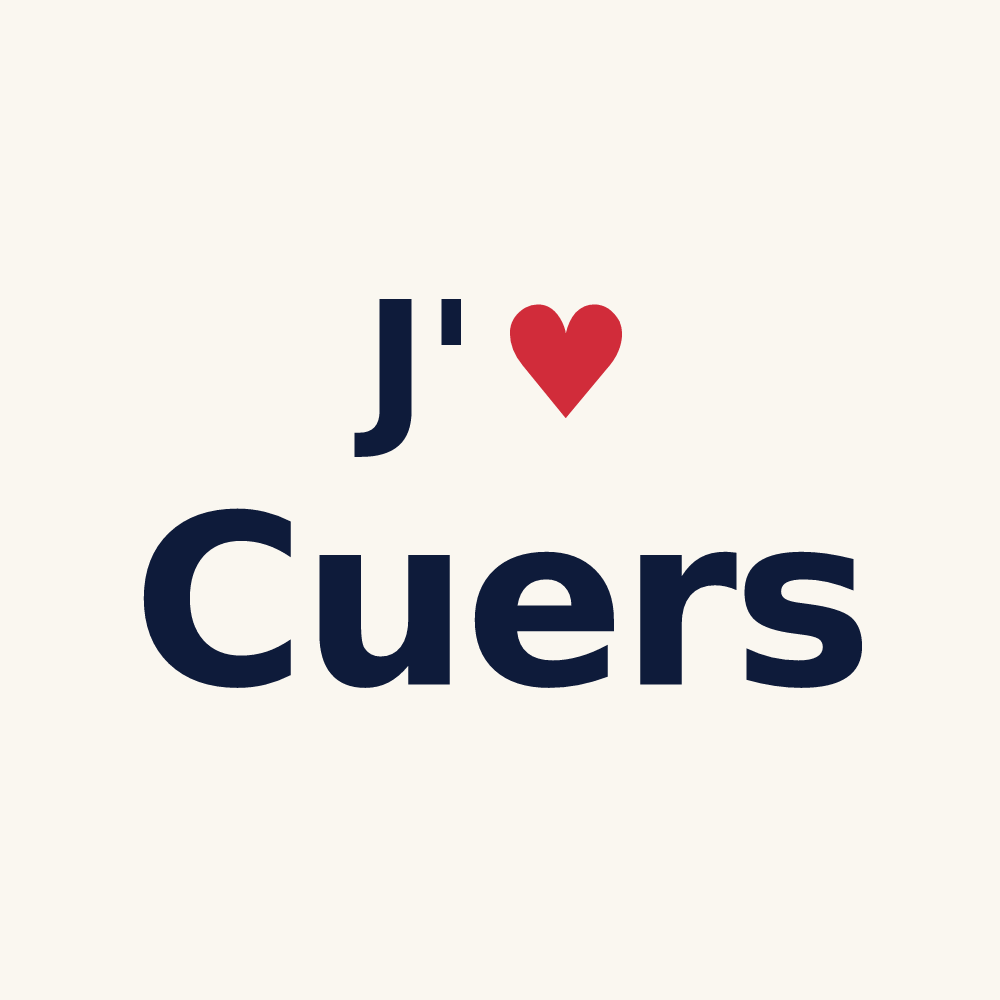 Tasse personnalisée Cuers — design J'aime Cuers