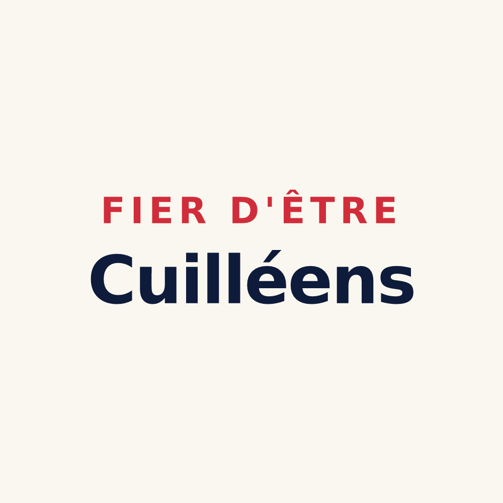 Tasse « Fier d'être Cuilléens » — design pour Cuillé