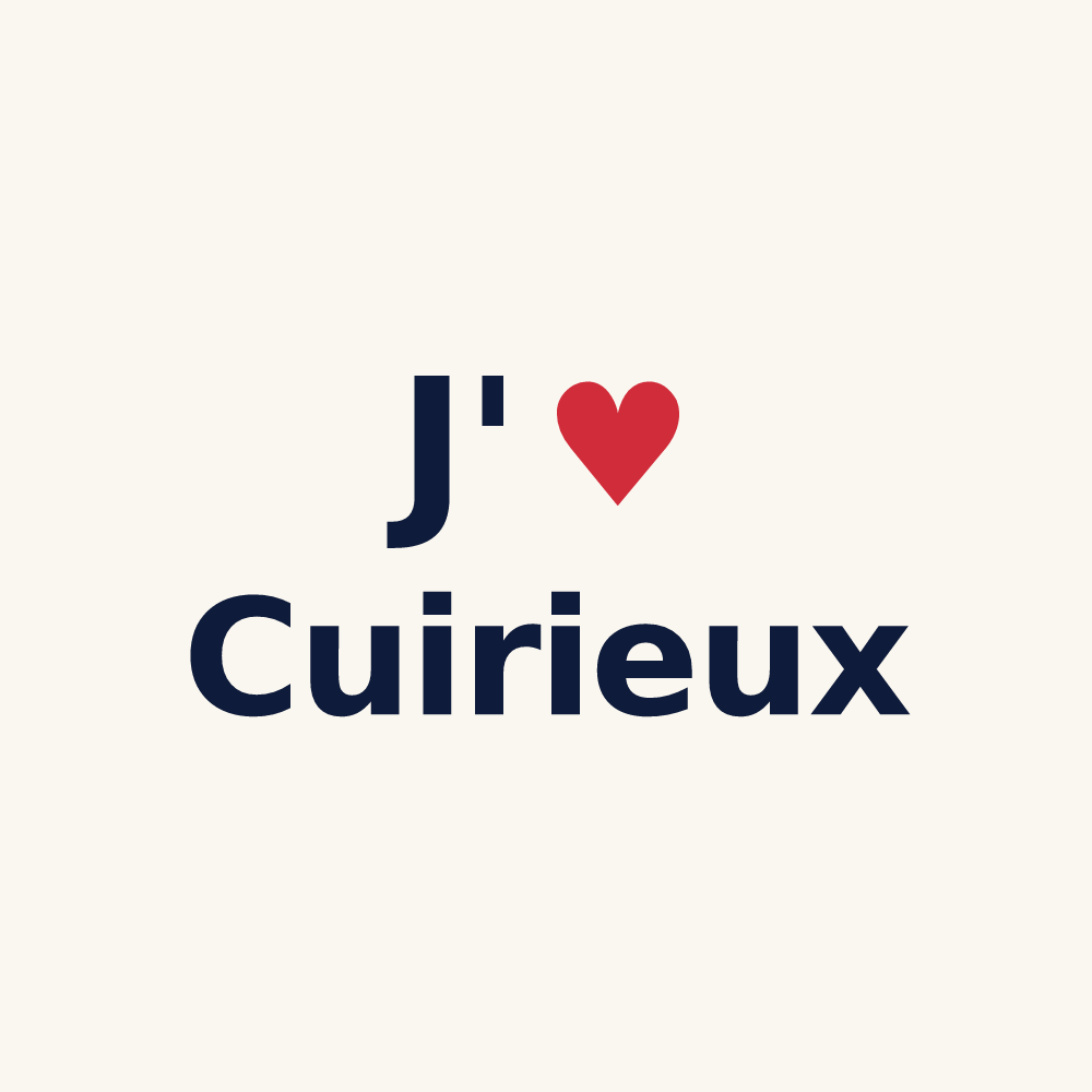 Tasse personnalisée Cuirieux — design J'aime Cuirieux