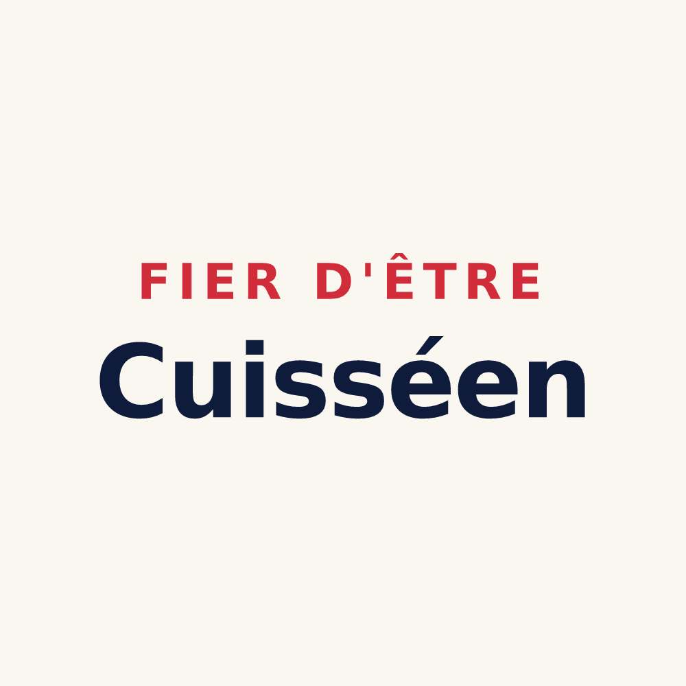 Tasse « Fier d'être Cuisséen » — design pour Cuissai