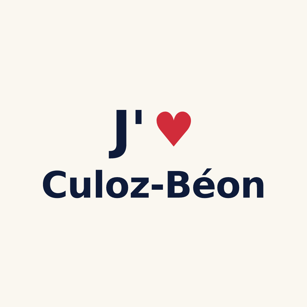 Tasse personnalisée Culoz-Béon — design J'aime Culoz-Béon