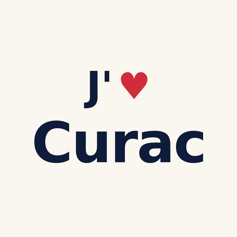 Tasse personnalisée Curac — design J'aime Curac