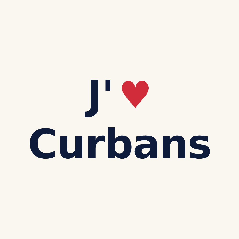 Tasse personnalisée Curbans — design J'aime Curbans
