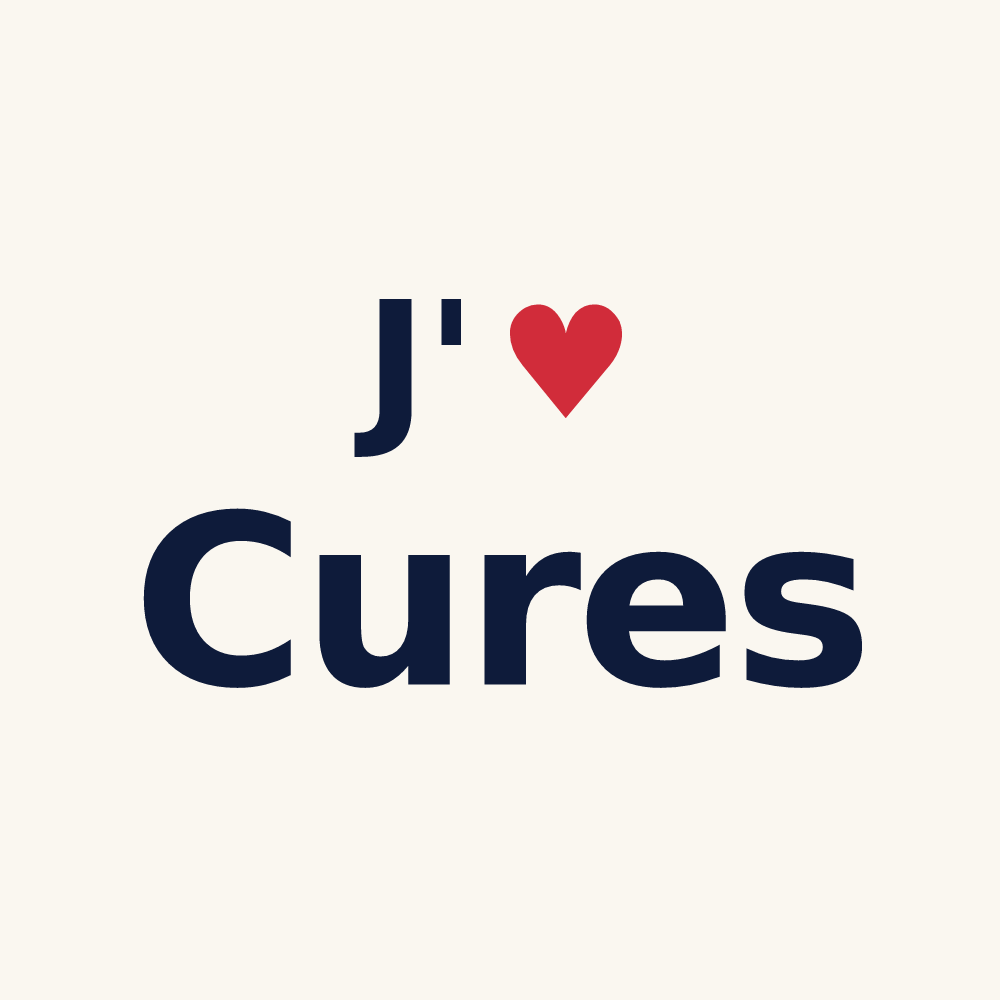 Tasse personnalisée Cures — design « J'aime Cures » imprimé sur la tasse