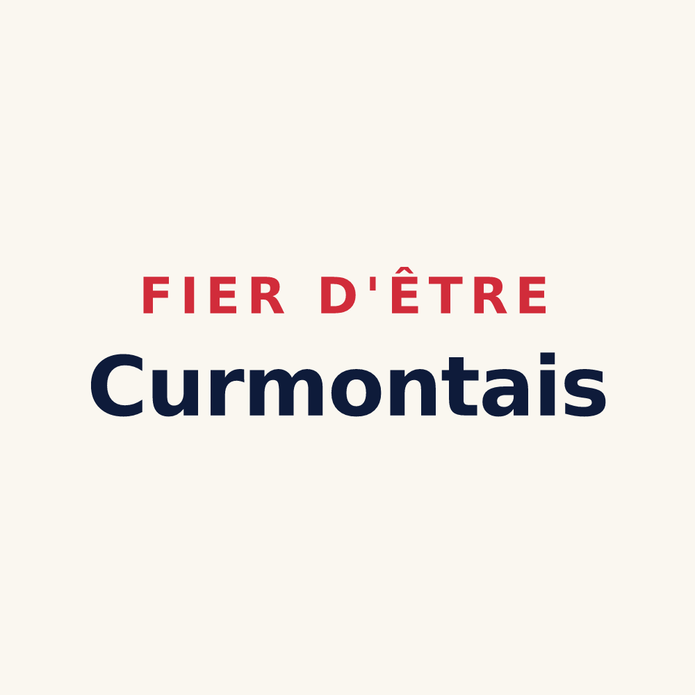 Tasse « Fier d'être Curmontais » — design pour Curmont