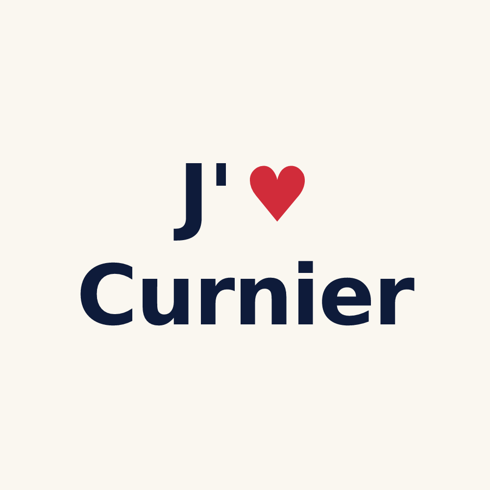 Tasse personnalisée Curnier — design J'aime Curnier