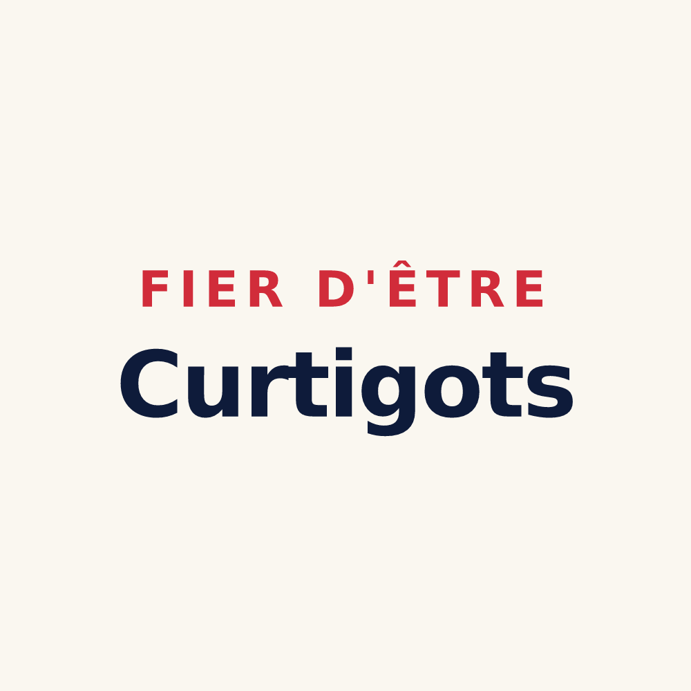 Tasse « Fier d'être Curtigots » — design pour Curtil-sous-Buffières
