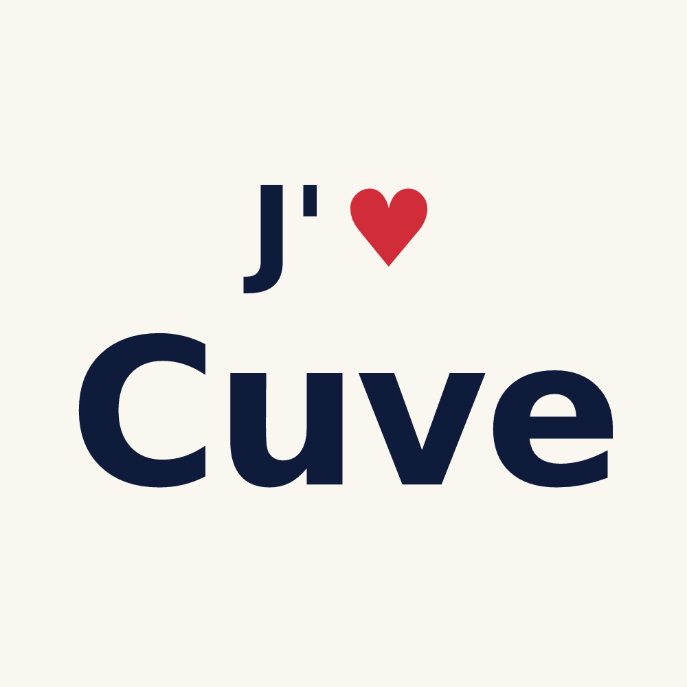 Tasse personnalisée Cuve — design J'aime Cuve
