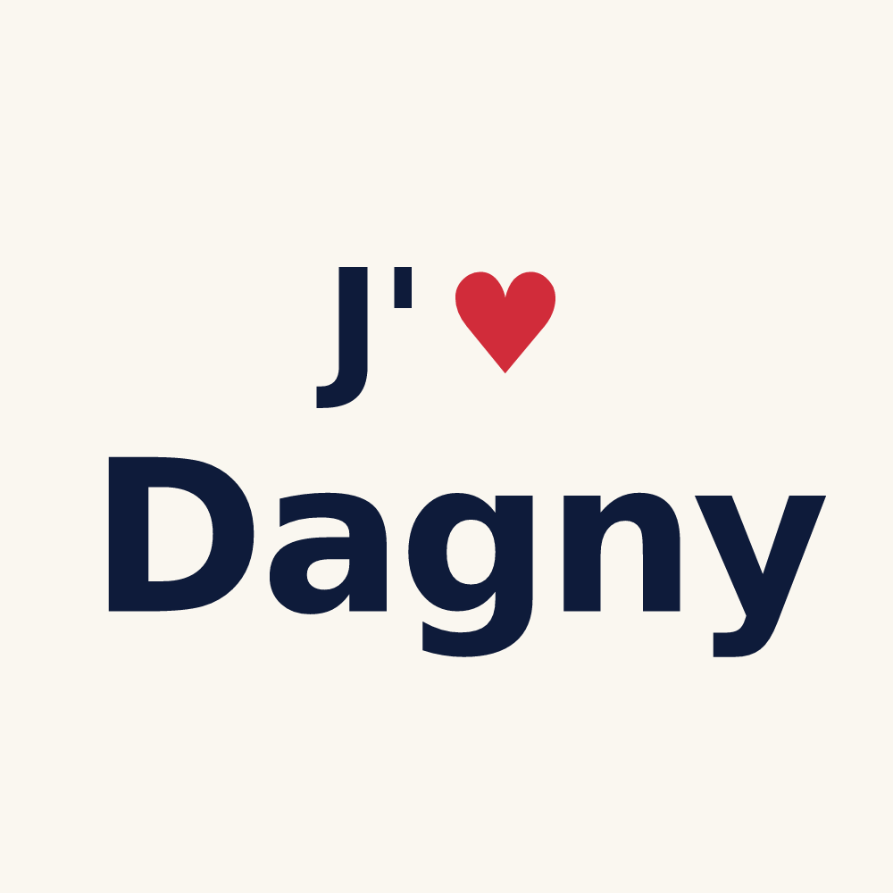 Tasse personnalisée Dagny — design J'aime Dagny