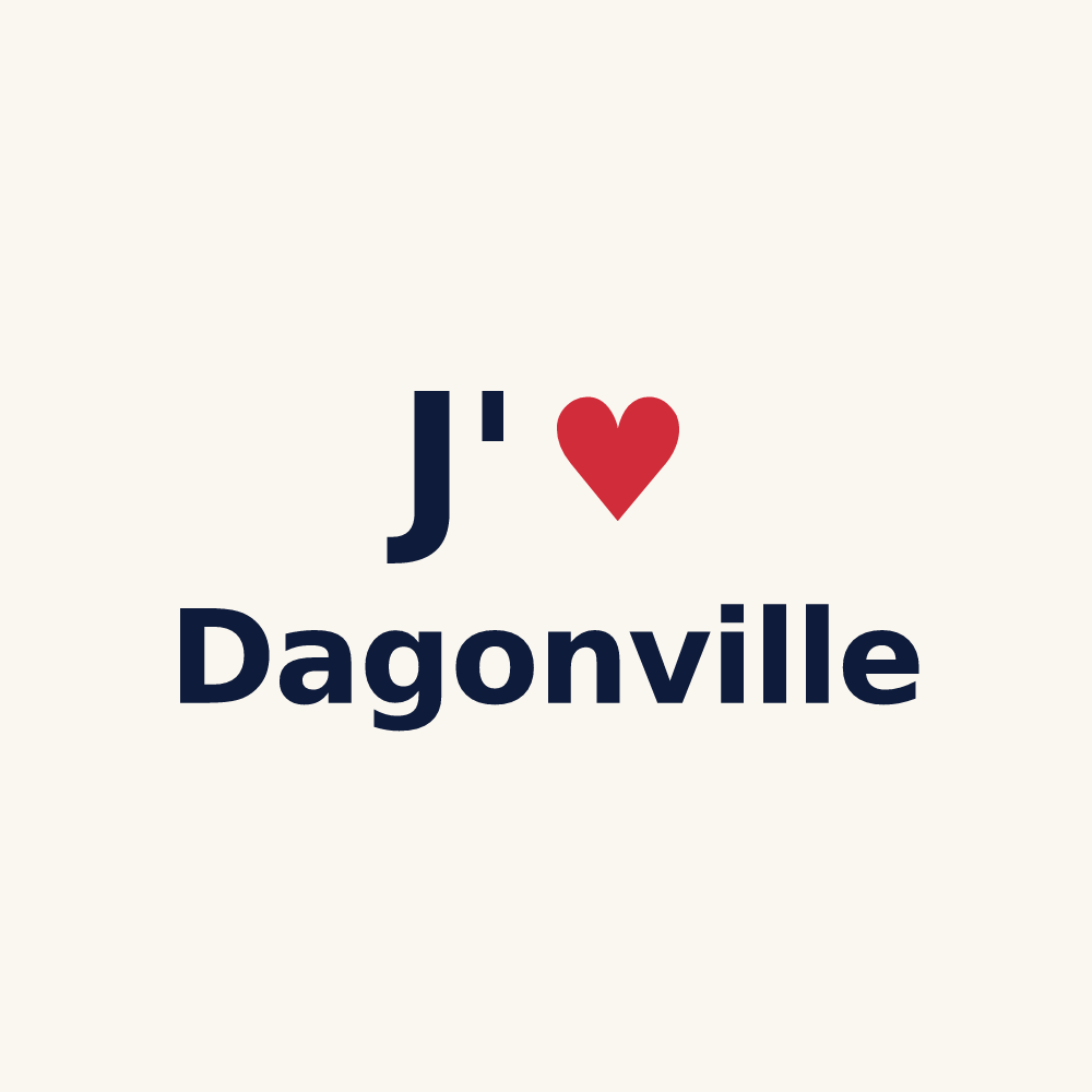 Tasse personnalisée Dagonville — design J'aime Dagonville