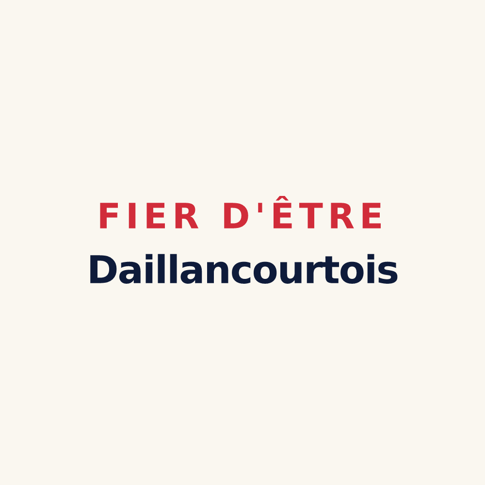 Tasse « Fier d'être Daillancourtois » — design pour Daillancourt