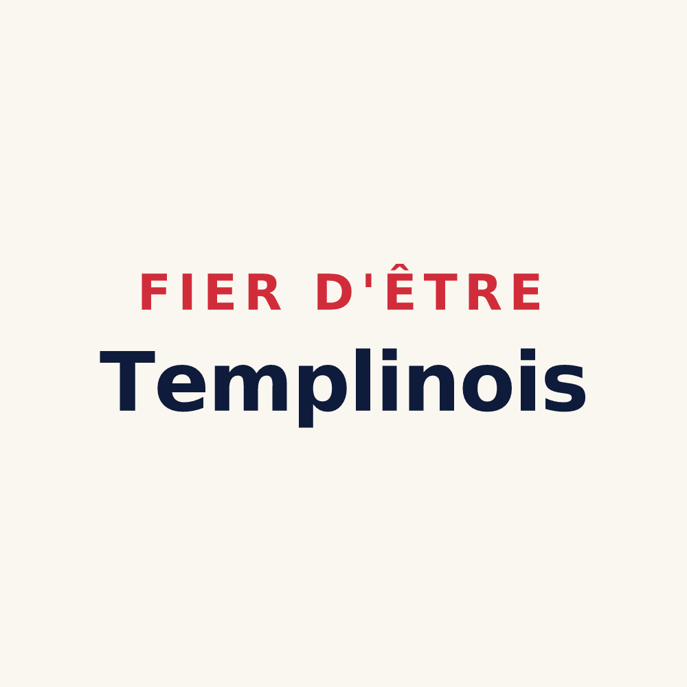 Tasse « Fier d'être Templinois » — design pour Dammartin-les-Templiers