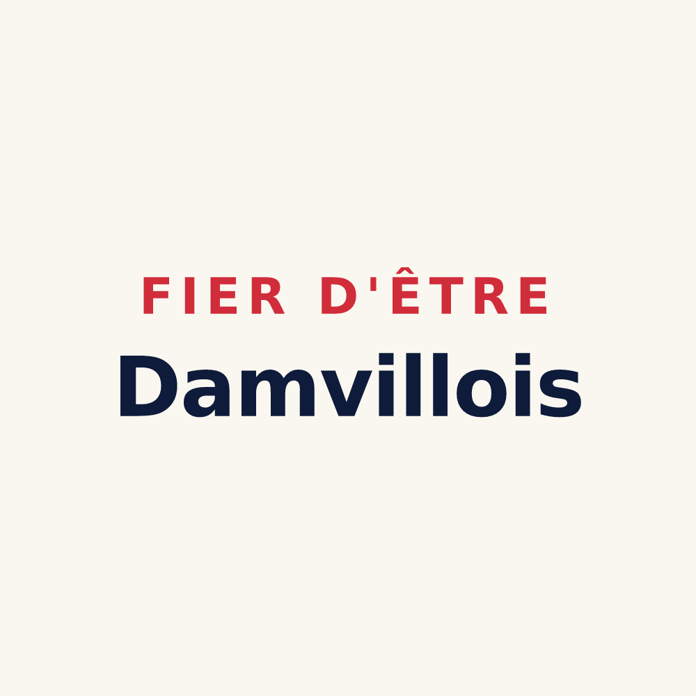 Tasse « Fier d'être Damvillois » — design pour Damvillers