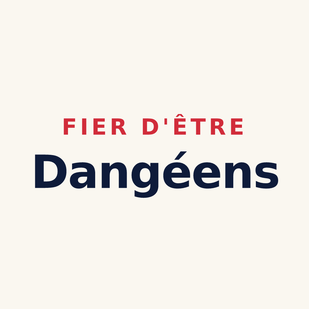 Tasse « Fier d'être Dangéens » — design pour Dangé-Saint-Romain