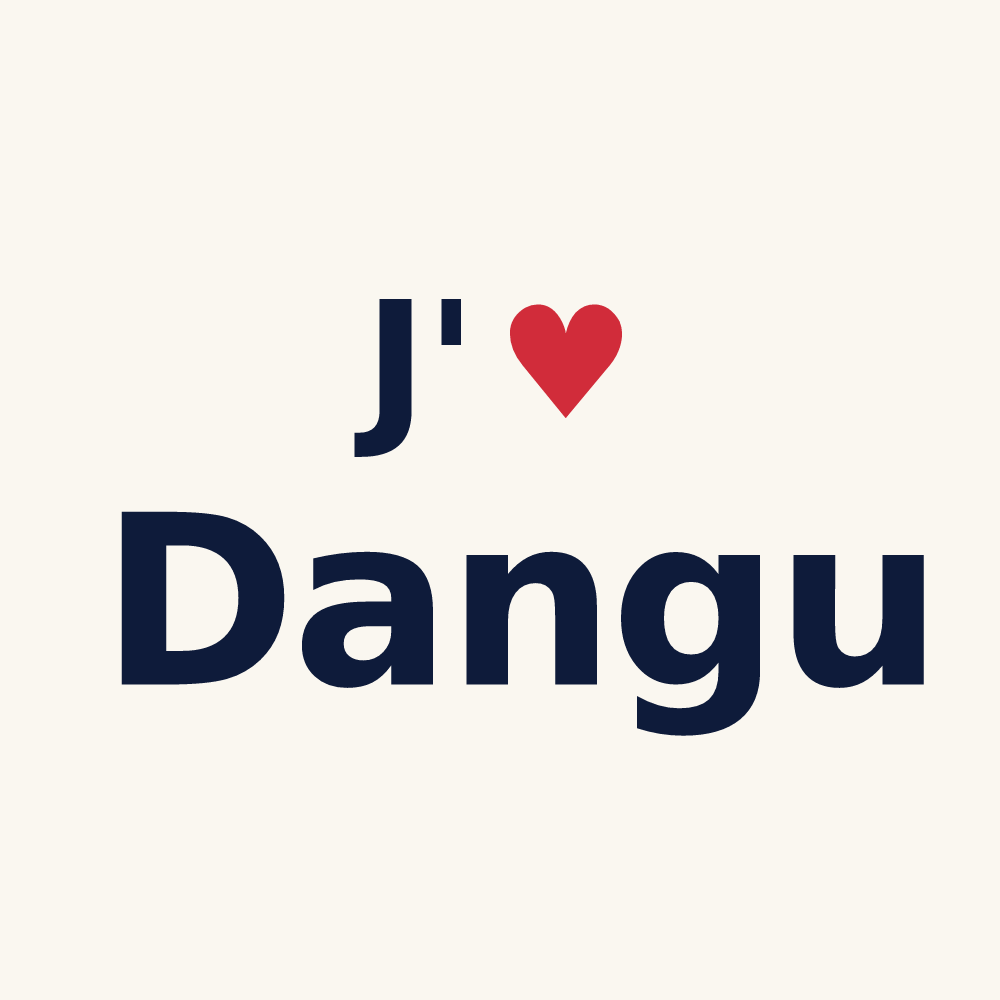 Tasse personnalisée Dangu — design J'aime Dangu