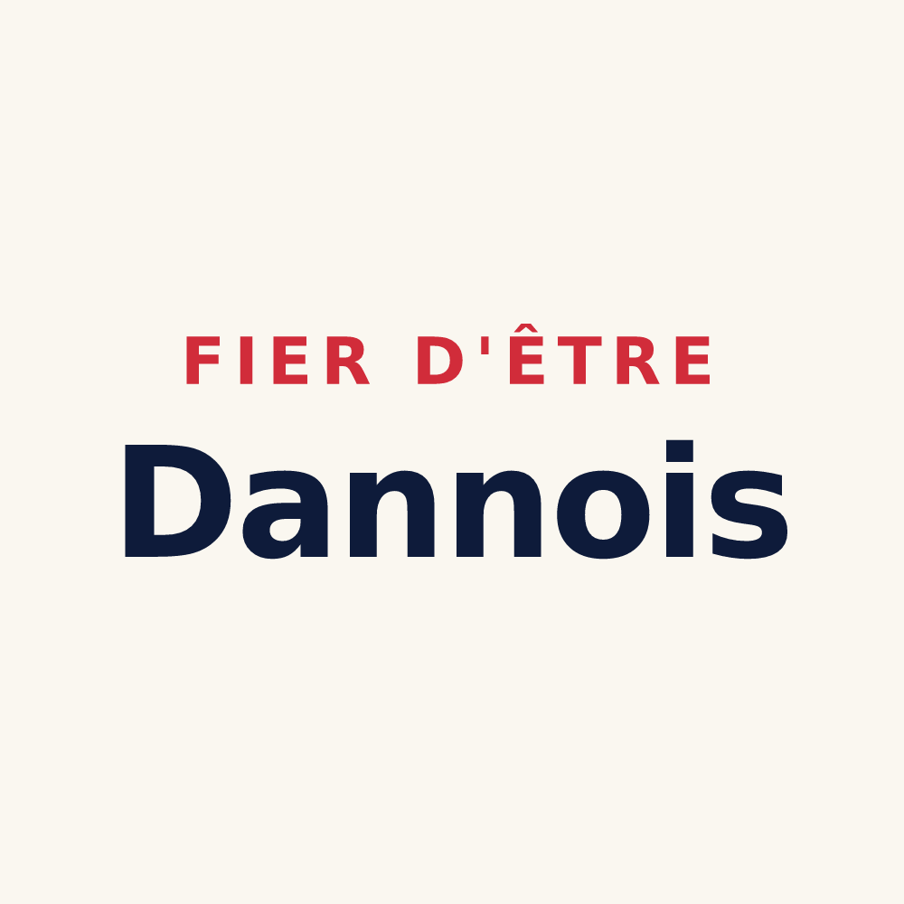 Tasse « Fier d'être Dannois » — design pour Dannes