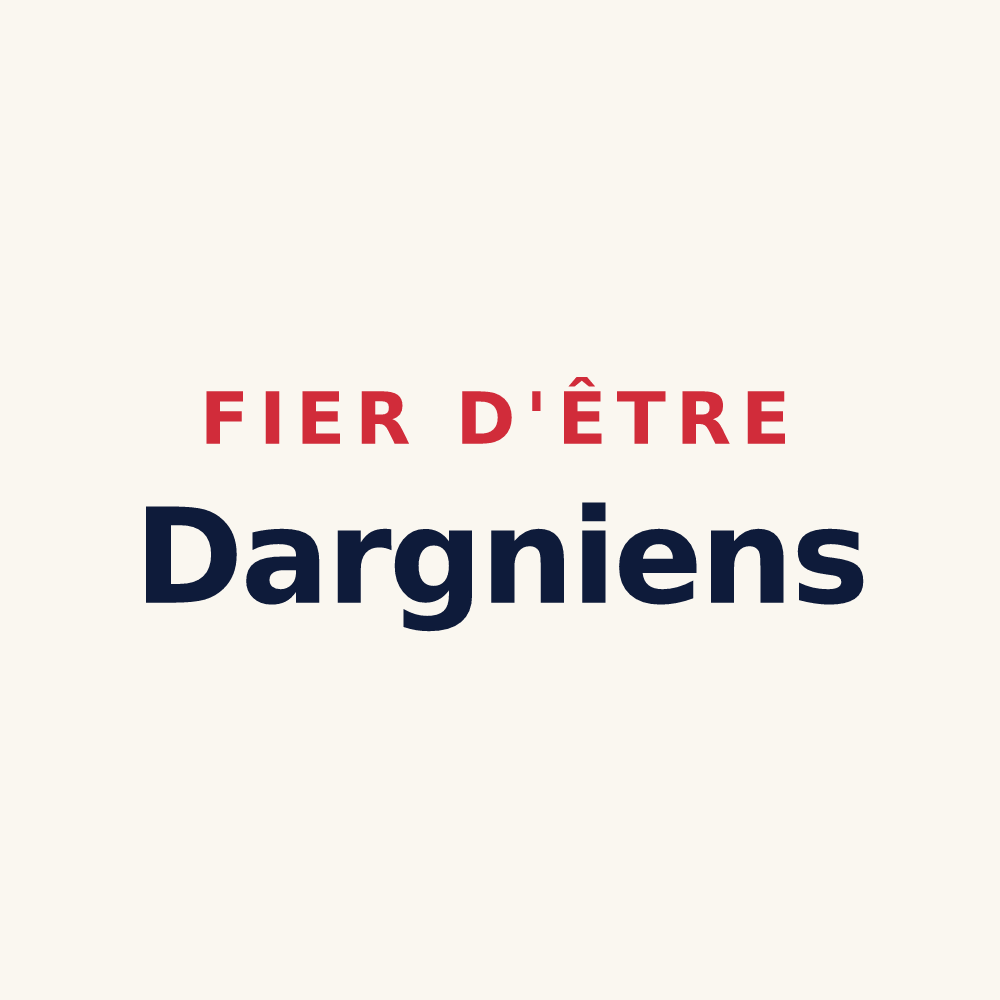 Tasse « Fier d'être Dargniens » — design pour Dargnies