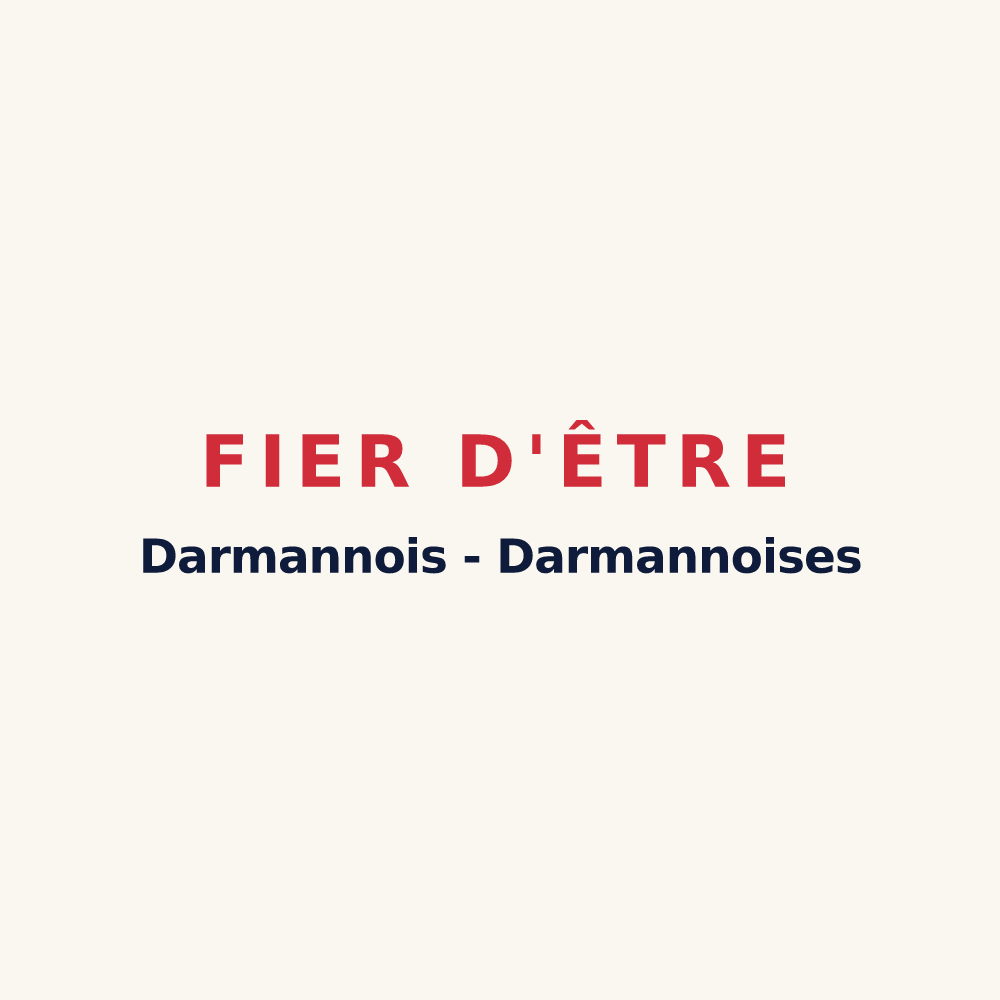 Tasse « Fier d'être Darmannois - Darmannoises » — design pour Darmannes