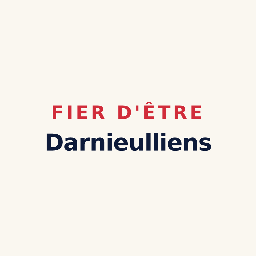 Tasse « Fier d'être Darnieulliens » — design pour Darnieulles