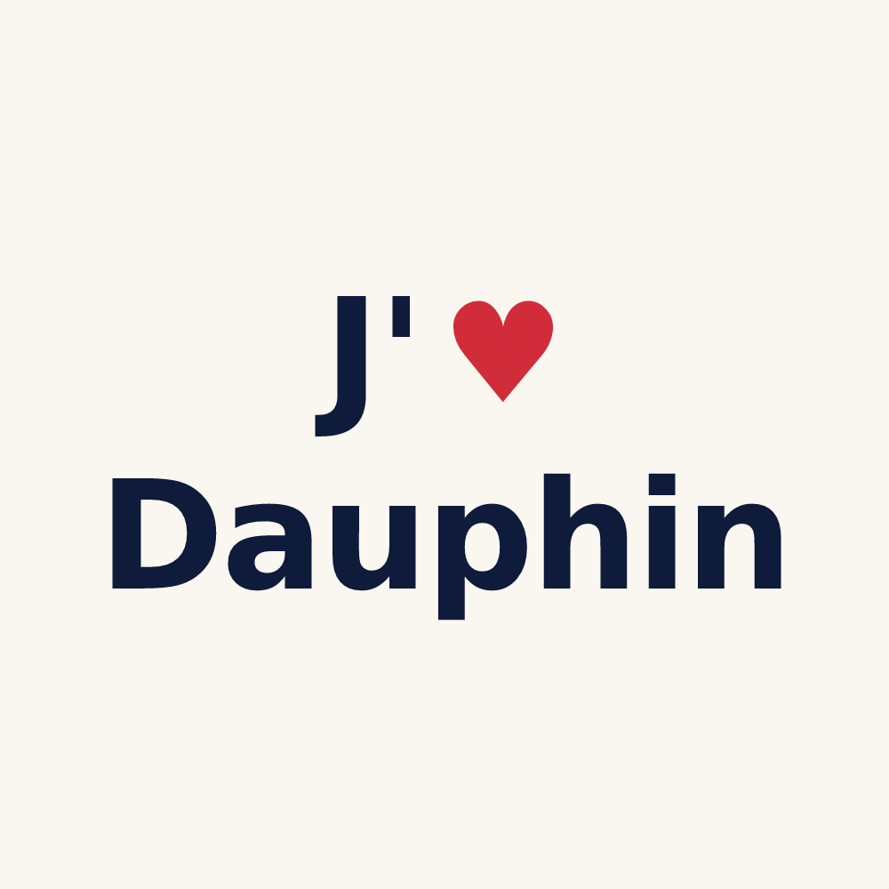 Tasse personnalisée Dauphin — design J'aime Dauphin
