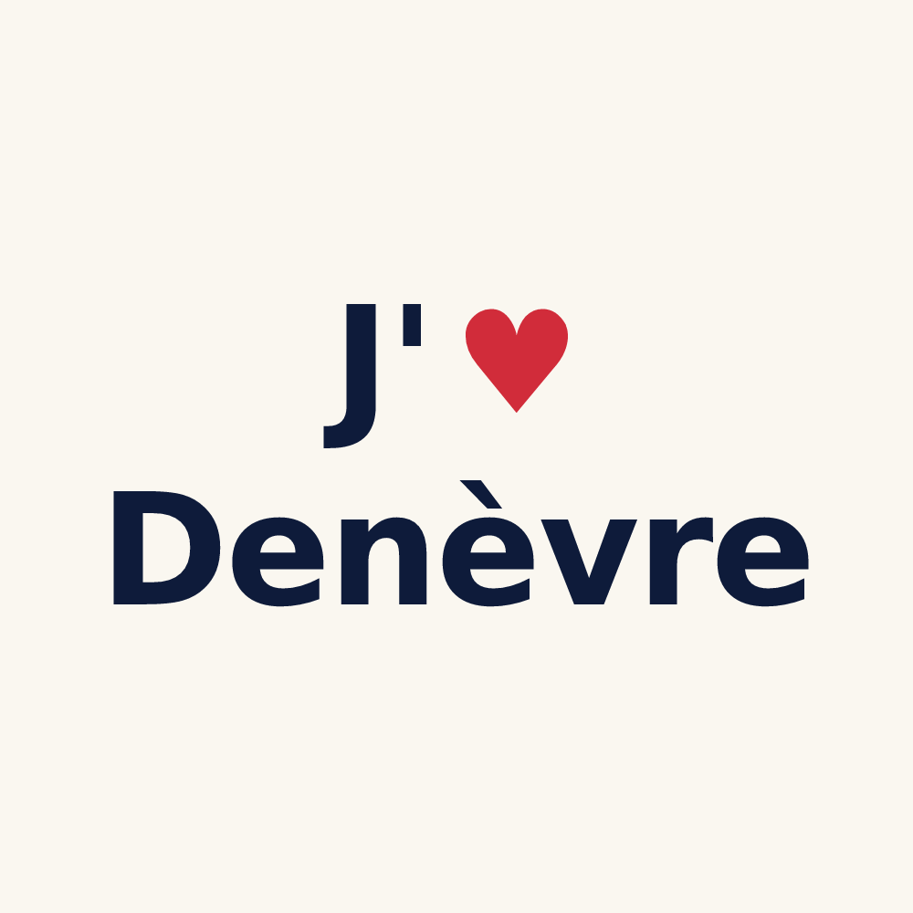 Tasse personnalisée Denèvre — design J'aime Denèvre