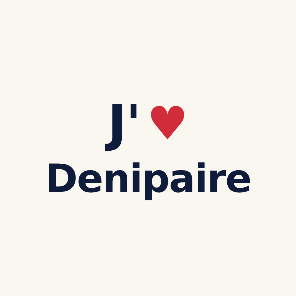Tasse personnalisée Denipaire — design J'aime Denipaire