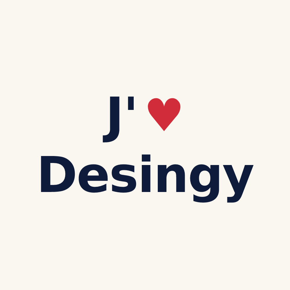 Tasse personnalisée Desingy — design J'aime Desingy