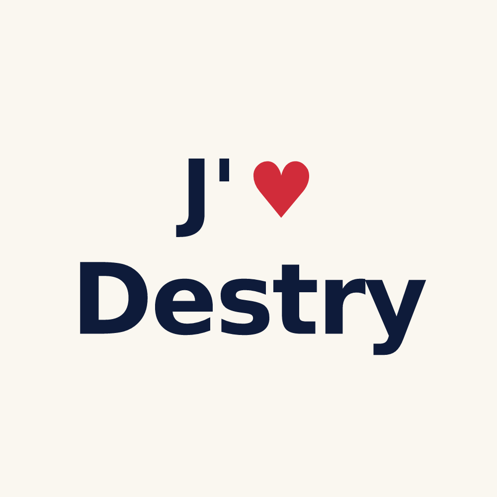 Tasse personnalisée Destry — design J'aime Destry