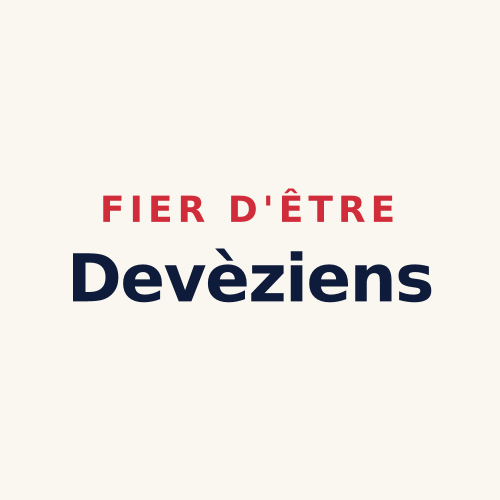 Tasse « Fier d'être Devèziens » — design pour Devèze