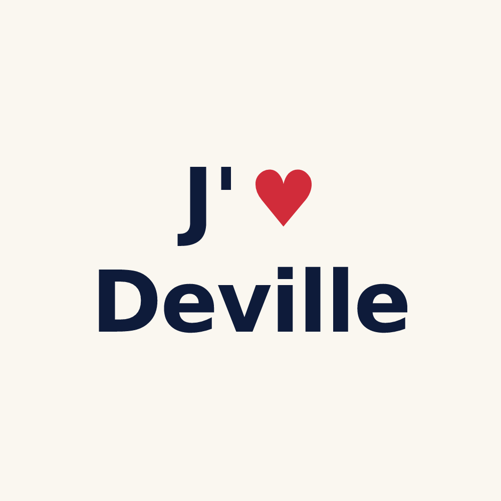 Tasse personnalisée Deville — design J'aime Deville