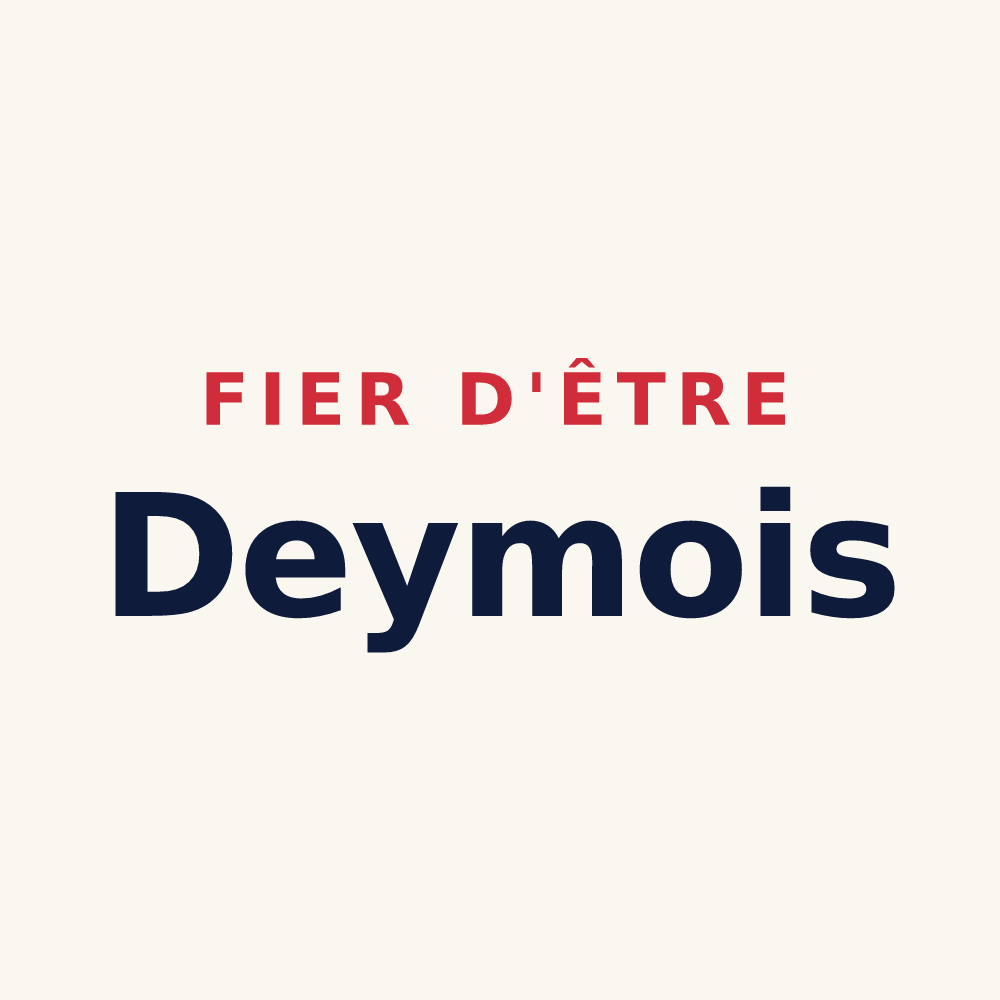 Tasse « Fier d'être Deymois » — design pour Deyme