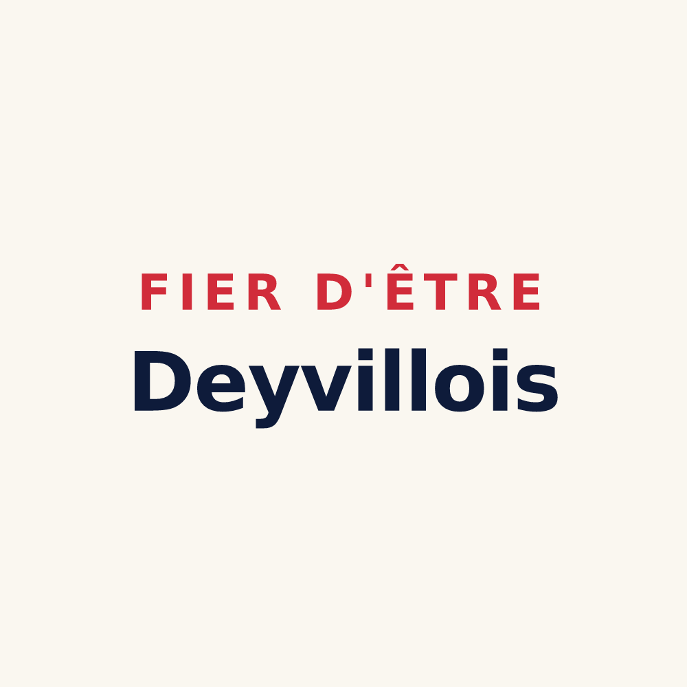 Tasse « Fier d'être Deyvillois » — design pour Deyvillers