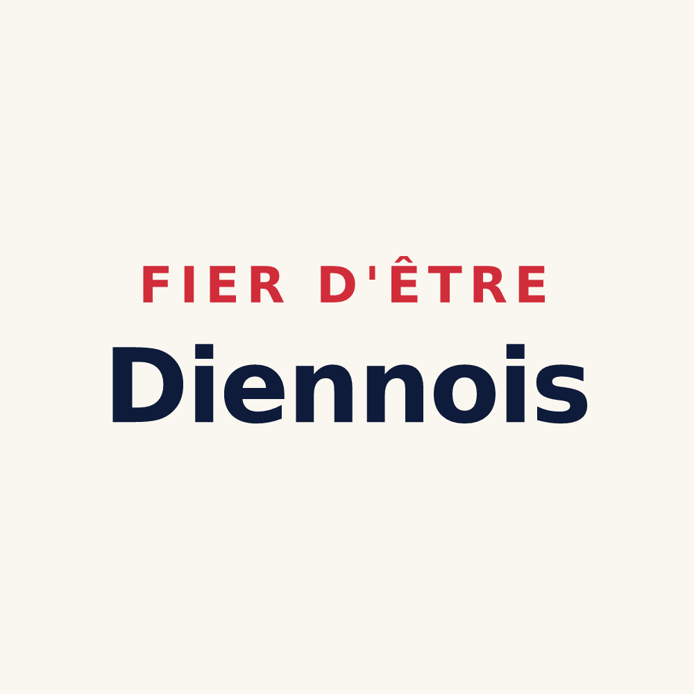 Tasse « Fier d'être Diennois » — design pour Dienné