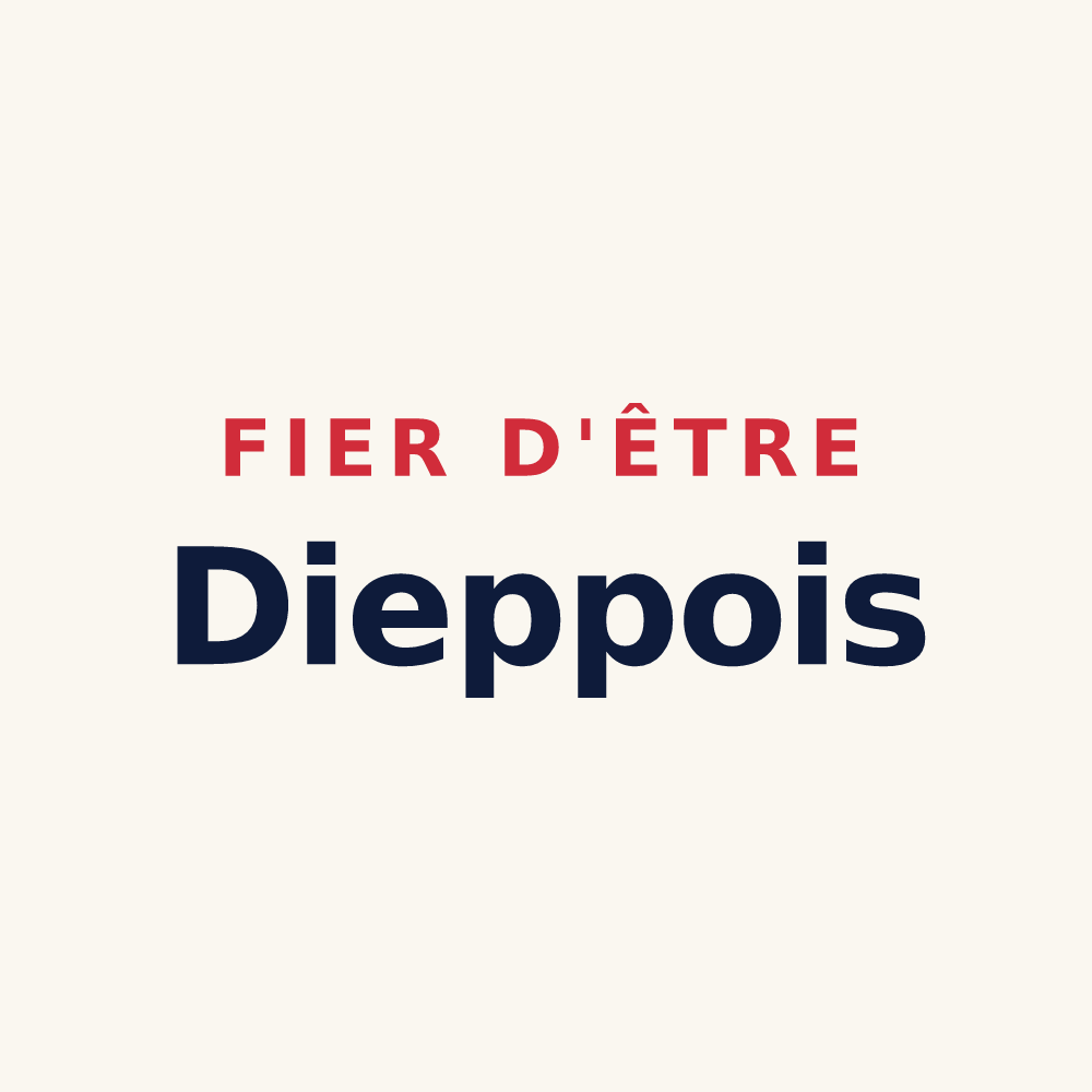 Tasse « Fier d'être Dieppois » — design pour Dieppe-sous-Douaumont