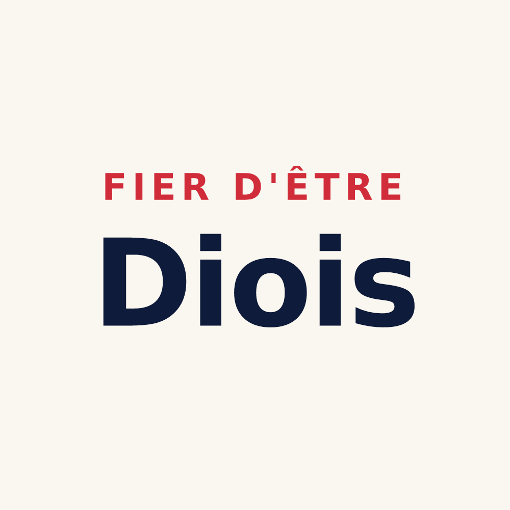 Tasse « Fier d'être Diois » — design pour Dieue-sur-Meuse