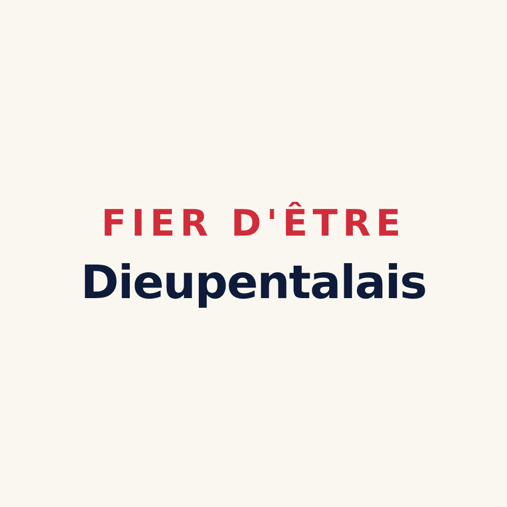 Tasse « Fier d'être Dieupentalais » — design pour Dieupentale