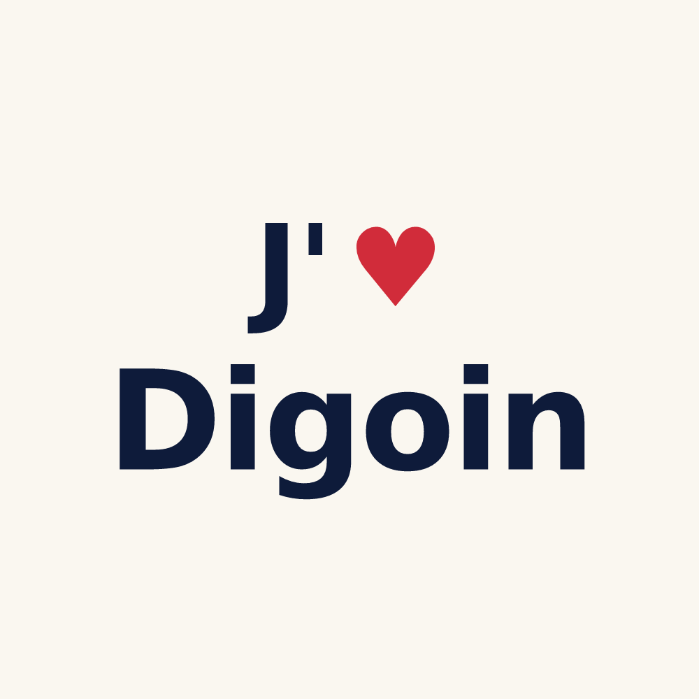 Tasse personnalisée Digoin — design J'aime Digoin